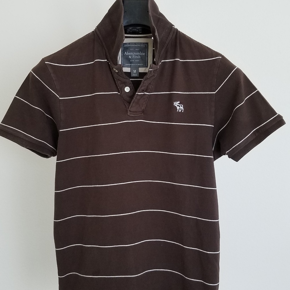 Abercrombie & Fitch Vintage Washed Polo Shirts